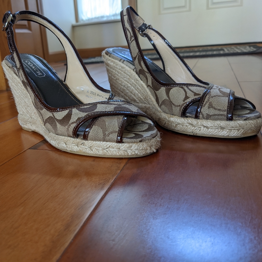 Coach Kara Wedge Sandal